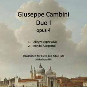 Duo I opus 4 by Giuseppe Cambini